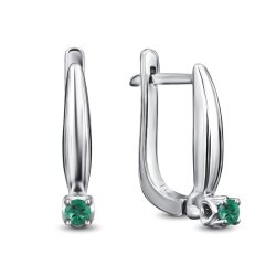 Серьги Русские самоцветы (Арт.95540)