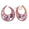 Серьги из золота с аметистом и сапфиром (Арт.er-31918a_sr_ps_am_pink)