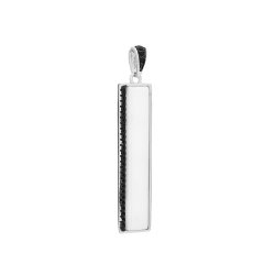 Кулон из серебра с керамикой (Арт.tc-p00700-w-w-x-x-b)