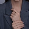 Кольцо из серебра с бриллиантом «Северная Звезда» Соколов (арт.94-210-02137-1)