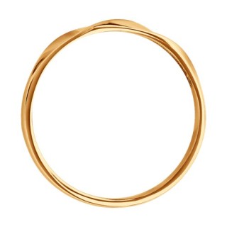 Кольцо обручальное золотое «Гладкая Гармония» Соколов (арт.110260)