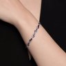 Браслет из серебра с фианитами (Арт.94051189)