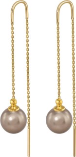 Серьги с жемчугом «Beautiful 9G» из серебра, Rivoli (арт.AAS-11-10-9-G)