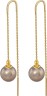 Серьги с жемчугом «Beautiful 9G» из серебра, Rivoli (арт.AAS-11-10-9-G)