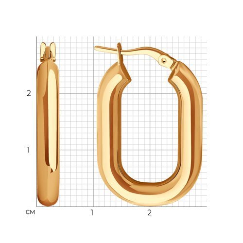 Серьги из золота (Арт.0200058)