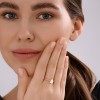 Кольцо из золота с выращенным бриллиантом «Капля Света» Соколов (арт.9010210-5)