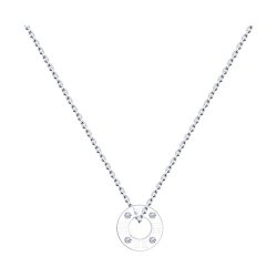 Колье из серебра с фианитами (Арт.94070454)