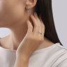 Серьги из белого золота с бриллиантами (Арт.1021898-3)