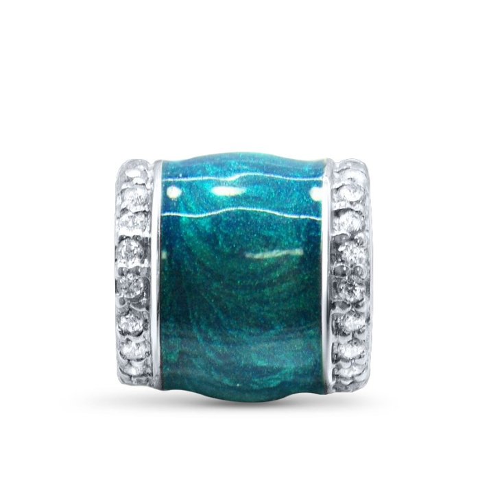 Подвеска Серебряные крылья (Арт.23ap3861z_em3r-148_jemal_kubcirkonii)