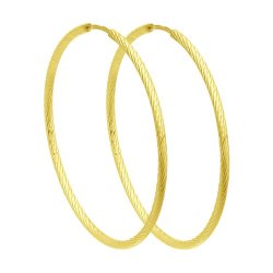Серьги из желтого золота (Арт.140137-2)
