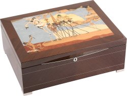 Шкатулка для украшений Giglio, италия (Арт.rt_2sd-bm_wenge)