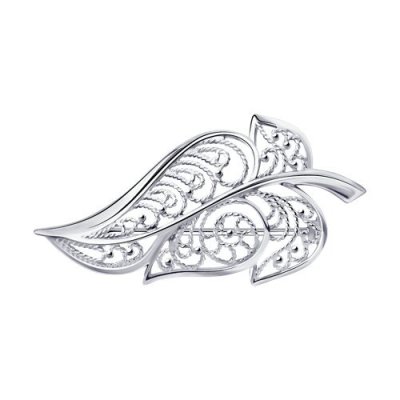 Брошь из серебра (Арт.94-140-00698-1)
