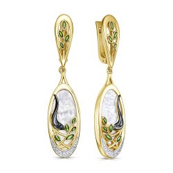 Серьги Кабаровский (Арт.12-914-6213) Серьги Кабаровский (Арт.12-914-6213)