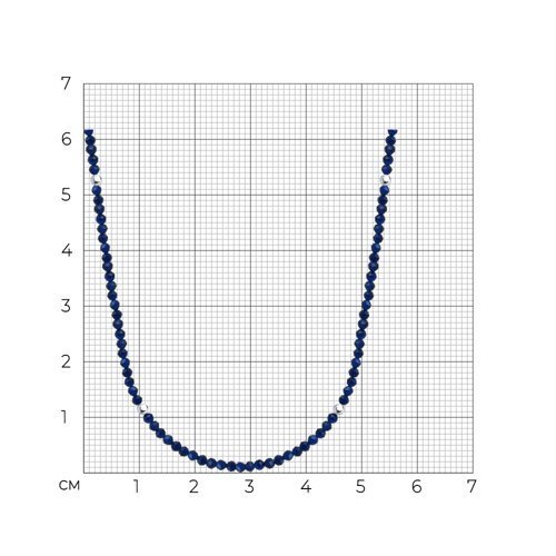 Колье из серебра (Арт.94-370-01855-2)