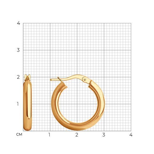 Серьги из золота (Арт.0200059)