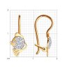 Серьги из золота с фианитами (Арт.029431)