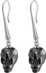 Серьги из серебра с кристаллом swarovski (Арт.swks-a-16-13-107-s)