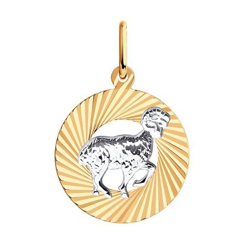 Золотой кулон «Овен – сила и решимость» (арт. 031365) Золотой кулон «Овен – сила и решимость» (арт. 031365)
