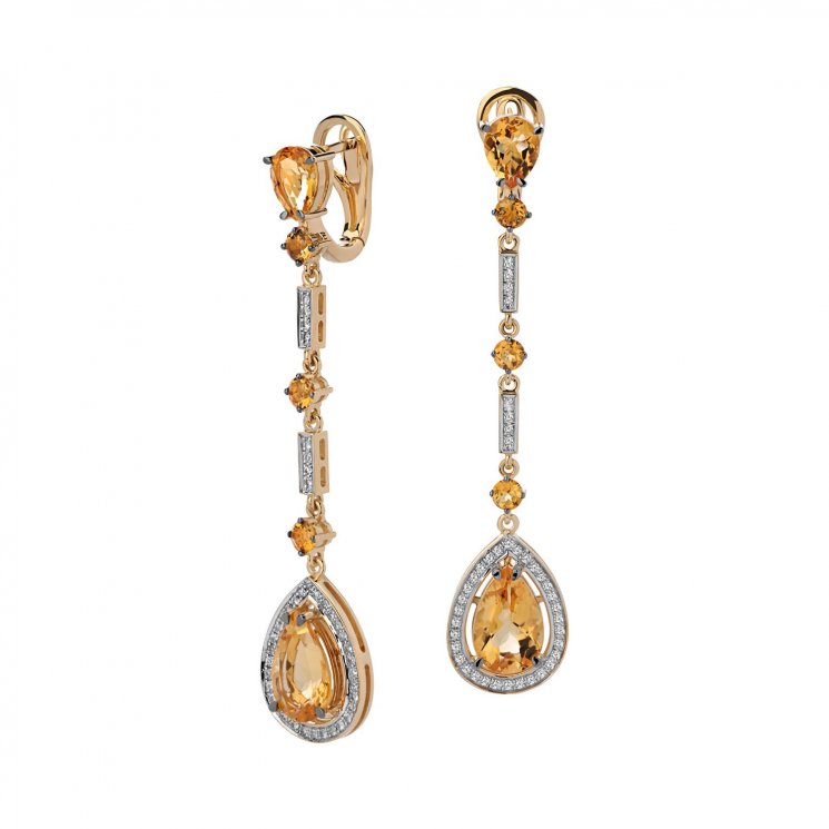 Серьги Эстет (Арт.01s5312155-3)