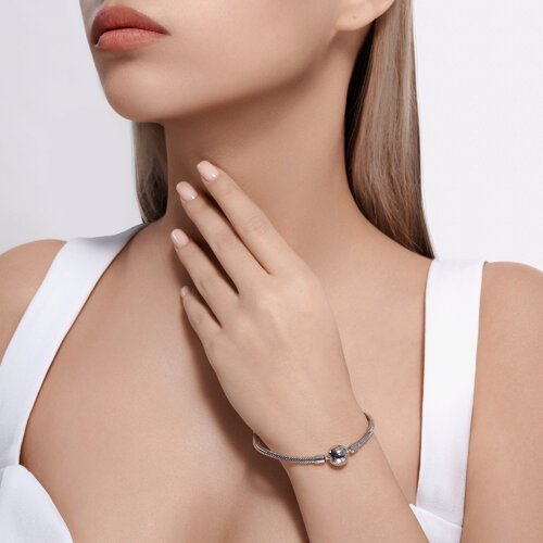 Браслет для шармов из серебра (Арт.94051043)