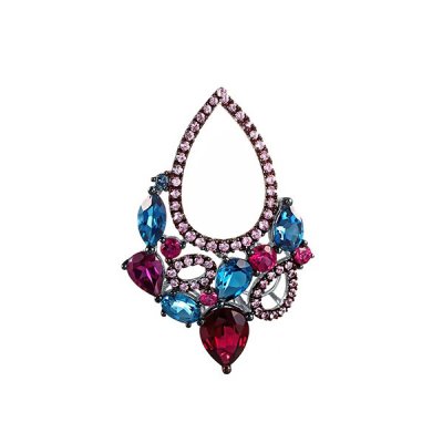 Кулон из белого золота с сапфиром (Арт.aasp3197_pd_ps_mc_wg)