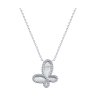 Колье из серебра с фианитами и эмалью (Арт.94070765)