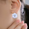 Серьги из серебра с эмалью (Арт.94027273)