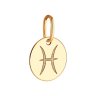 Подвеска из золота. знак зодиакарыбы (Арт.51-130-01104-1)