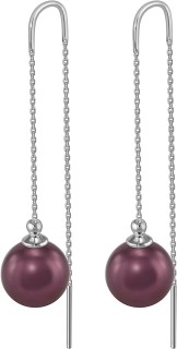 Серьги серебряные с жемчугом «Beautiful 18S» Rivoli (арт.AAS-11-12-18-S)