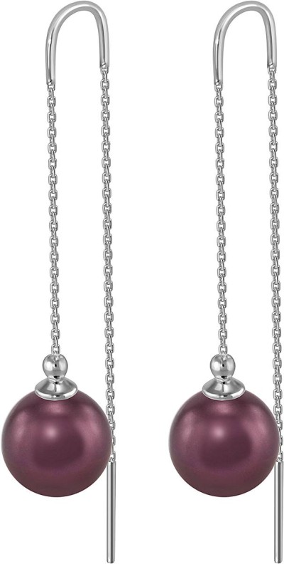 Серьги серебряные с жемчугом «Beautiful 18S» Rivoli (арт.AAS-11-12-18-S)