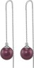 Серьги серебряные с жемчугом «Beautiful 18S» Rivoli (арт.AAS-11-12-18-S)