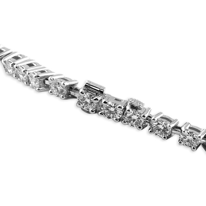 Браслет из золота с бриллиантом и ониксом Русские Самоцветы (Арт.95855)