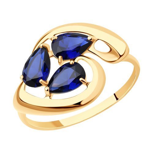 Кольцо золотое пробы 585 (Арт.714628)