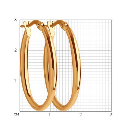 Серьги из золота (Арт.029938)