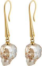 Серьги из серебра с кристаллом swarovski (Арт.swks-a-16-13-75-g)