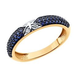 Кольцо золотое пробы 585 (Арт.71-00303)