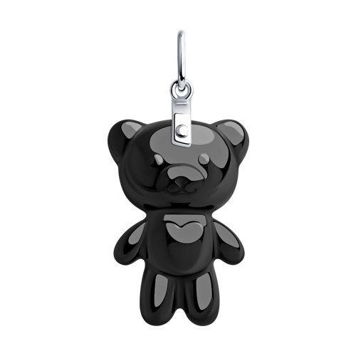 Подвеска из серебра с керамикой (Арт.94032467)