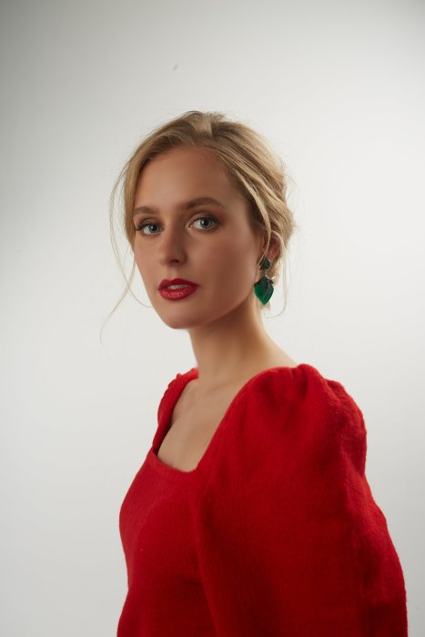 Серьги из золота с агатом и бриллиантом (Арт.hf04473e-y-gag_db_tv_zag_yg)