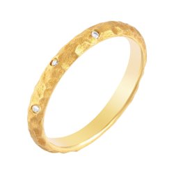 Кольцо из золота с бриллиантом (Арт.r13261_yg)