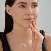 Колье из серебра с фианитами «Ананас счастья» Соколов (арт.9407-1215)