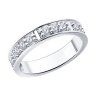 Кольцо из серебра с фианитами (Арт.94-110-01544-1)