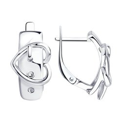 Серьги из серебра (Арт.94024842)