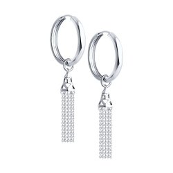 Серьги из серебра (Арт.94026426)