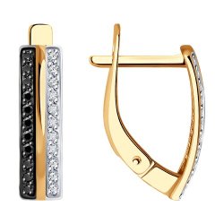Серьги из золота с бриллиантами (Арт.51-220-01921-2)