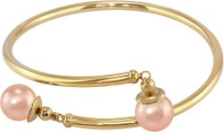Браслет из серебра с жемчугом (Арт.aab-4-10-12-g)