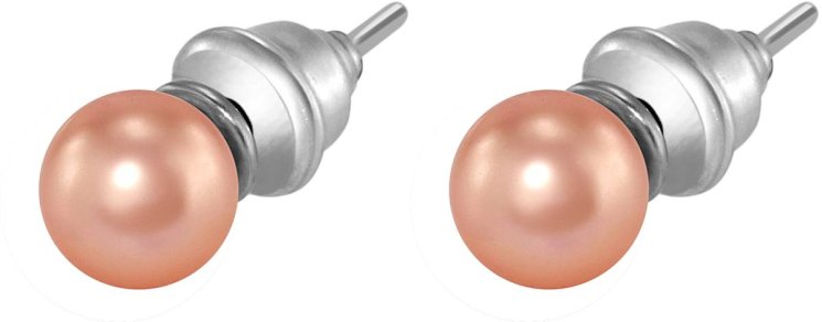 Серьги из серебра с жемчугом (Арт.aas-15-6-14-s)
