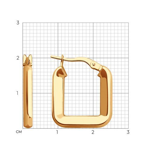 Серьги из золота (Арт.0200061)
