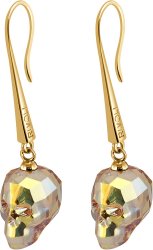 Серьги из серебра с кристаллом swarovski (Арт.swks-a-16-13-76-g)