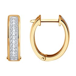 Серьги из золота с бриллиантами (Арт.51-220-01922-1)