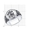 Кольцо из серебра (Арт.95-110-00935-1_22)